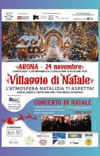 Il Villaggio Di Natale A Arona - Arona