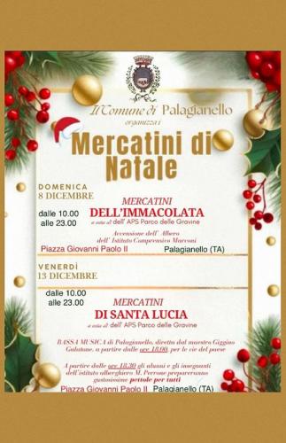 I Mercatini Di Natale A Palagianello - Palagianello