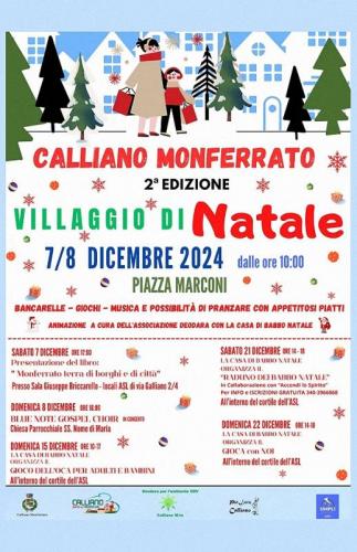 Il Villaggio Di Natale A Calliano Monferrato - Calliano